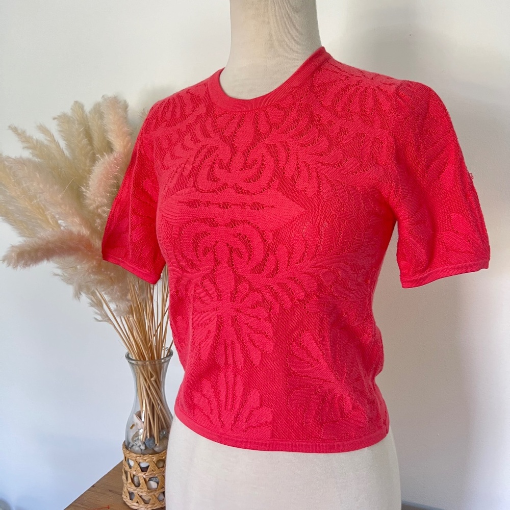 Vintage Christian Lacroix floral top